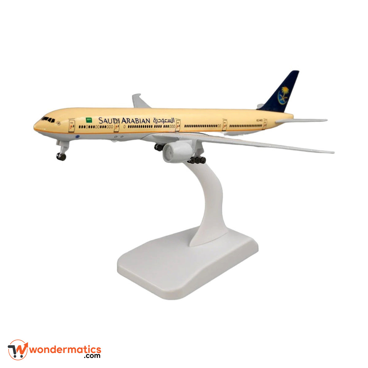 Saudia Airlines airplane model – metal Boeing 777 aircraft collectible