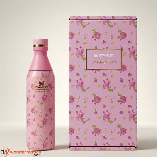 Stylish Stanley-inspired 16oz insulated bottle for hot and cold drinks in Pakistan