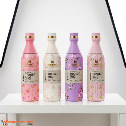 Stylish Stanley-inspired 16oz insulated bottle for hot and cold drinks in Pakistan