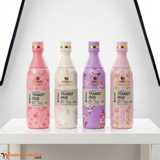 Stylish Stanley-inspired 16oz insulated bottle for hot and cold drinks in Pakistan