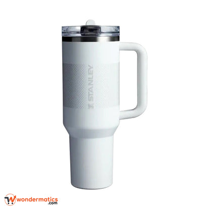 Stanley Quencher ProTour 1200ml White – Large Capacity Leakproof Tumbler