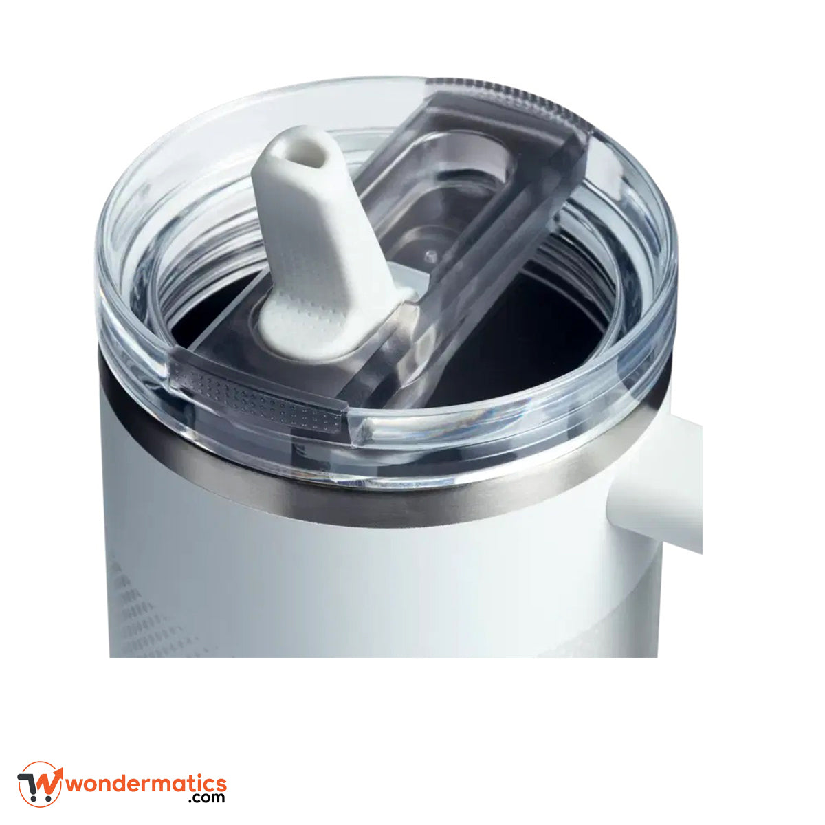 Stanley ProTour Flip Straw Tumbler 1200ml White – Durable Travel Mug