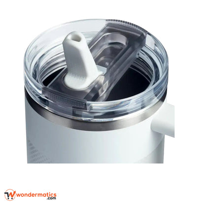 Stanley ProTour Flip Straw Tumbler 1200ml White – Durable Travel Mug