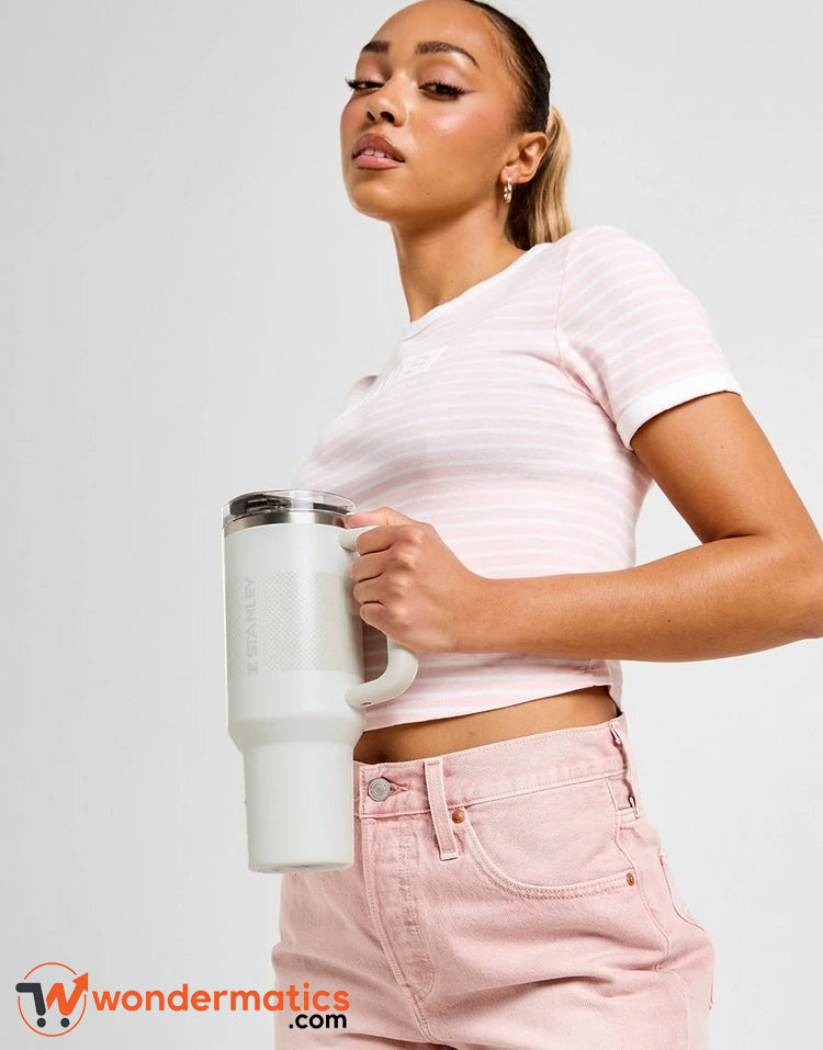 Stanley Quencher ProTour 1200ml White – Cold and Hot Drink Insulated Bottle