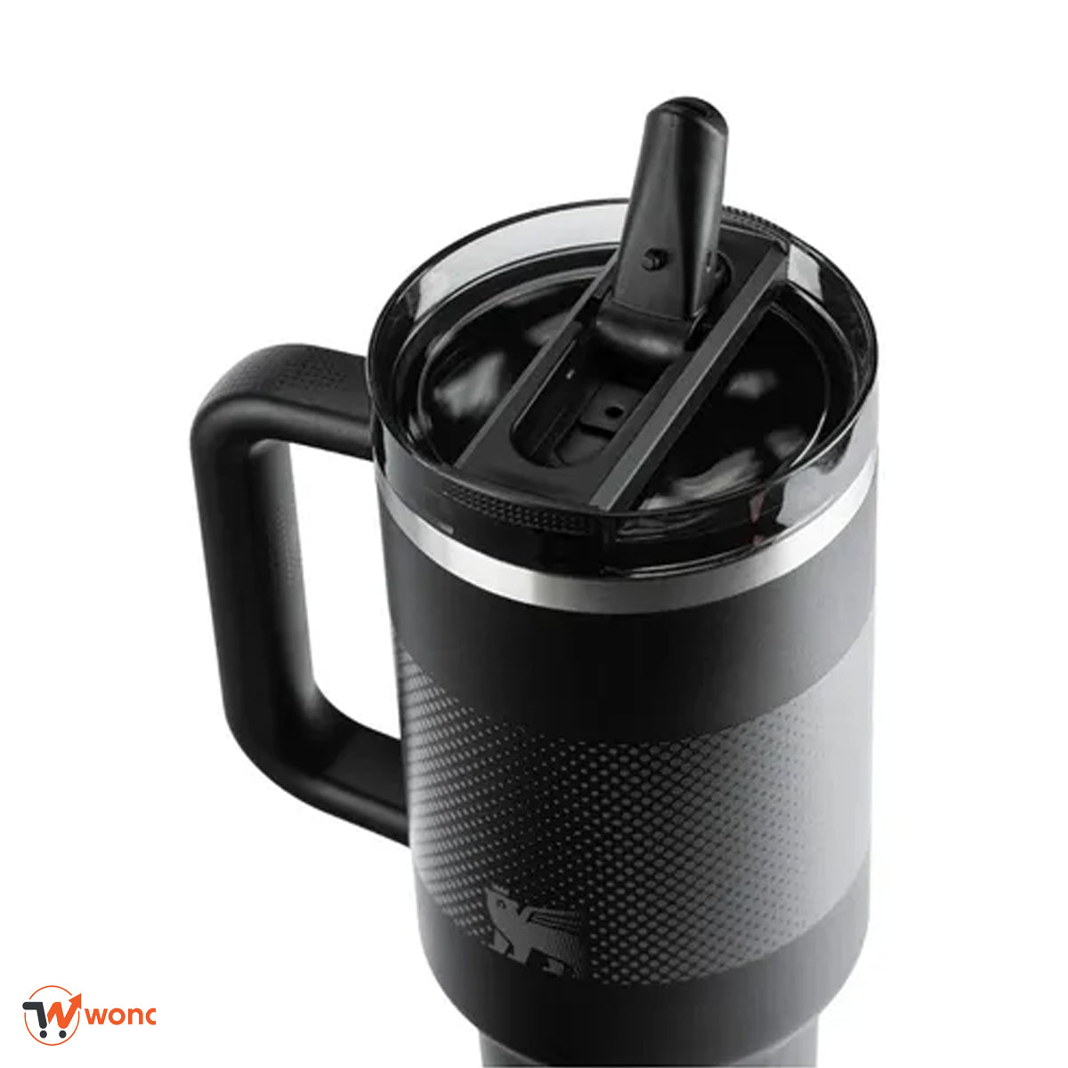 Stanley Quencher Protour Black 1200ml Tumbler – ergonomic handle close-up