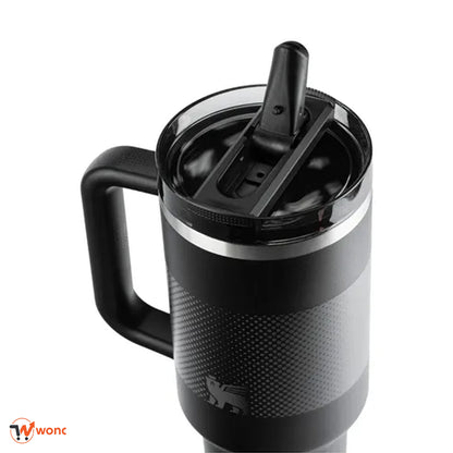 Stanley Quencher Protour Black 1200ml Tumbler – ergonomic handle close-up