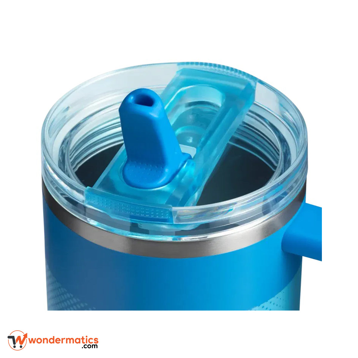 Stanley Quencher Blue Flip Straw Tumbler 1200ml – reusable eco-friendly stainless steel bottle