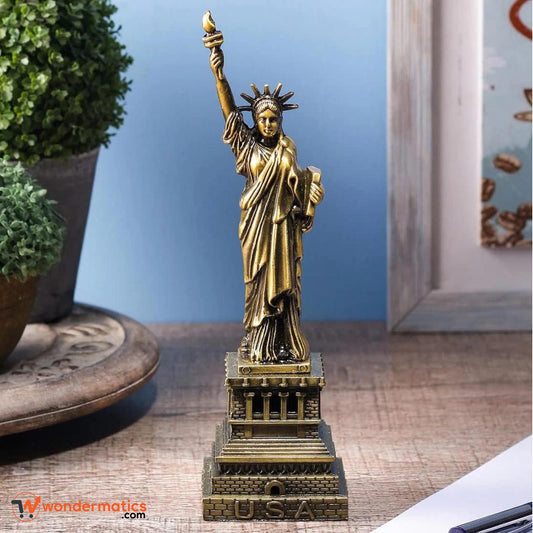 Statue of Liberty metal decoration for home and office