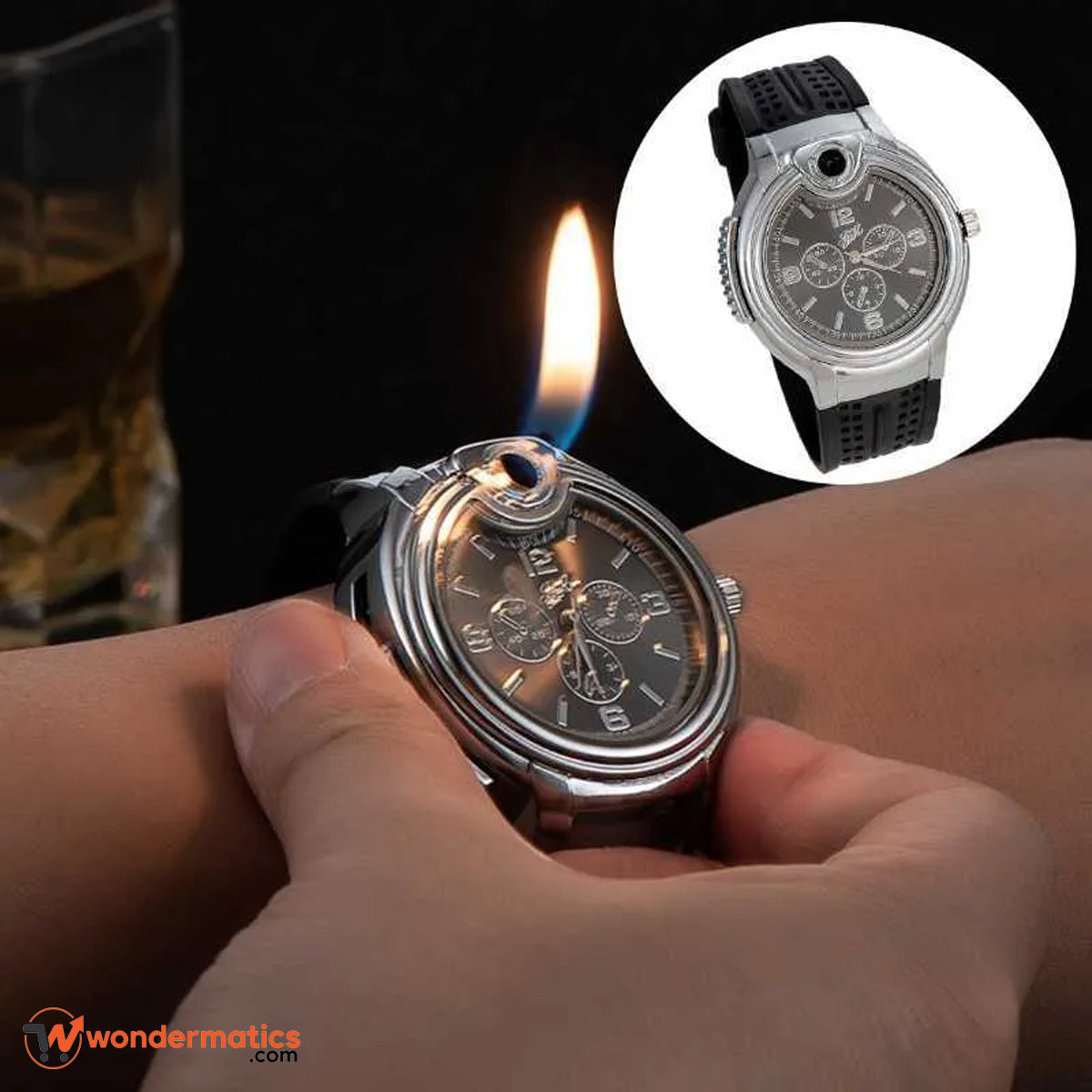 Unique men’s accessory with lighter function