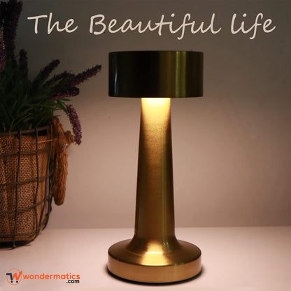 USB rechargeable bedside lamp for bedroom decor