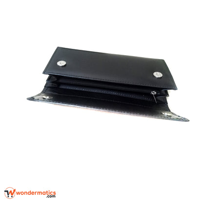 Ladies Genuine Leather Wallet with Card Slots and Cash Sections